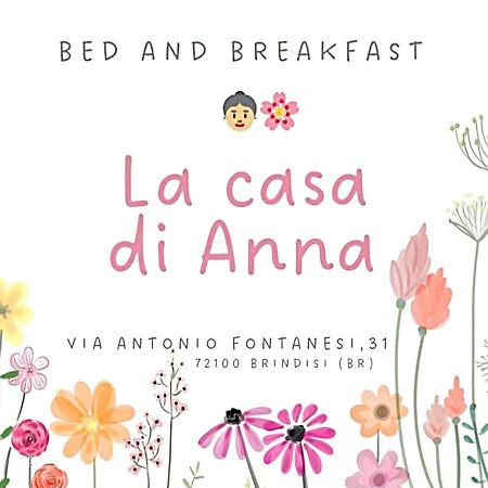 La Casa Di Anna Apartman Brindisi Kültér fotó